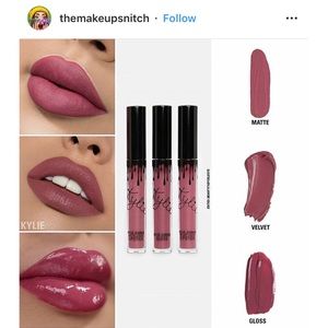posie k trio lip set